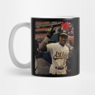 Rickey Henderson - 1,406 Career Stolen Bases Mug